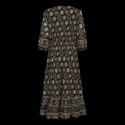 Freequent Mekot|Kaikki Mekot Ja Hameet>naisten mekko, NOMES DRESS Beige Kuosi