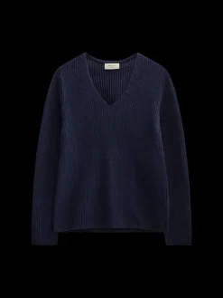 Freequent Kaikki Paidat|Neulepuserot>naisten neulepusero FQELLIS-V-PU,