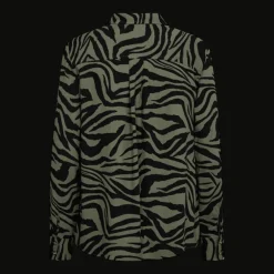 Freequent Paitapuserot|Kaikki Paidat>naisten pusero, BINE SHIRT Vihreä Kuosi