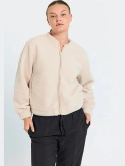 Freequent Fleecet|Kevättakit>naisten takki K-TEDDY JACKET,