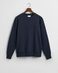 Gant Collegepaidat|Kaikki Paidat>miesten collegepusero, K EMBOSSED C-NECK SWEAT