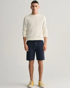 Gant Shortsit|Kaikki Housut Ja Farkut>miesten collegeshortsit, REG SHIELD SWEAT SHORTS