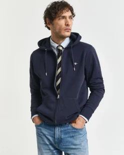 Gant Hupparit|Kaikki Paidat>miesten huppari, SHIELD FULL ZIP HOODIE