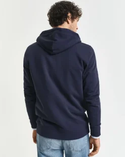 Gant Hupparit|Kaikki Paidat>miesten huppari, SHIELD FULL ZIP HOODIE