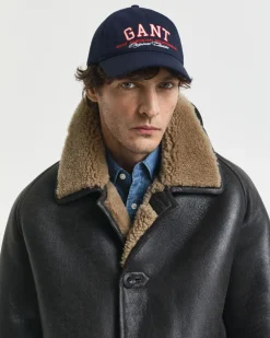 Gant Lippikset|Kaikki Päähineet>miesten lippis, CREST GRAPHIC COTTON TWILL CAP