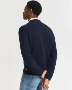 Gant Neulepuserot|Kaikki Neuleet>miesten neule, ARGYLE C-NECK