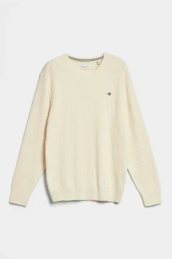Gant Neulepuserot|Kaikki Neuleet>Miesten Neule, COTTON TEXTURE C-NECK