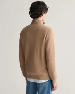 Gant Neulepuserot|Kaikki Neuleet>miesten neule, COTTON PIQUE HALF ZIP