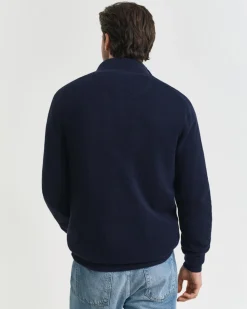 Gant Neulepuserot|Kaikki Neuleet>miesten neule, COTTON PIQUE HALF ZIP
