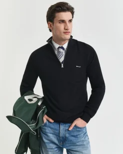 Gant Neulepuserot|Kaikki Neuleet>miesten neule, COTTON PIQUE HALF ZIP