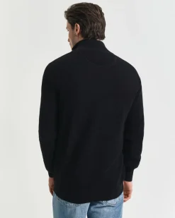 Gant Neulepuserot|Kaikki Neuleet>miesten neule, COTTON PIQUE HALF ZIP