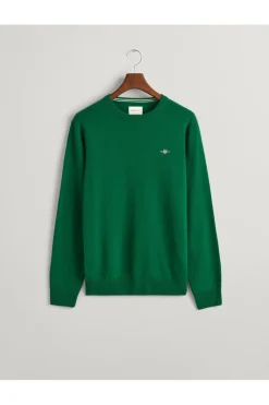 Gant Neulepuserot|Kaikki Neuleet>Miesten Neulepaita, SUPERFINE LAMBSWOOL C-NECK