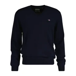 Gant Neulepuserot|Kaikki Neuleet>miesten neulepusero K CTN/WO V-NECK,