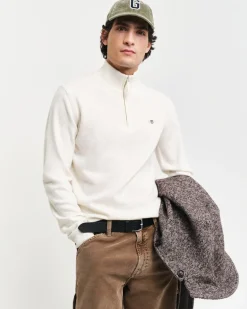 Gant Neulepuserot|Kaikki Neuleet>miesten neulepusero, K SUPERFINE LAMBSWOOL HALF ZIP