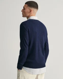 Gant Neulepuserot|Kaikki Neuleet>Miesten Neulepusero, TEXTURE COTTON C-NECK