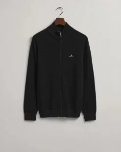 Gant Neuletakit|Kaikki Neuleet>Miesten Neuletakki, Cotton Pikee Zip Cardigan