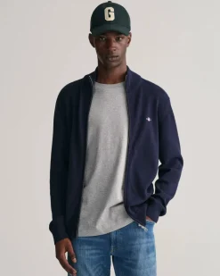 Gant Neuletakit|Kaikki Neuleet>Miesten Neuletakki, K CASUAL COTTON ZIP CARDIGAN