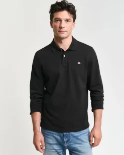 Gant Pikeepaidat|Kaikki Paidat>miesten paita, REG SHIELD LS PIQUE RUGGER