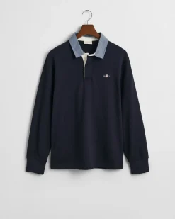 Gant Collegepaidat|Kaikki Paidat>Miesten Paita, CHAMBRAY HEAVY RUGGER