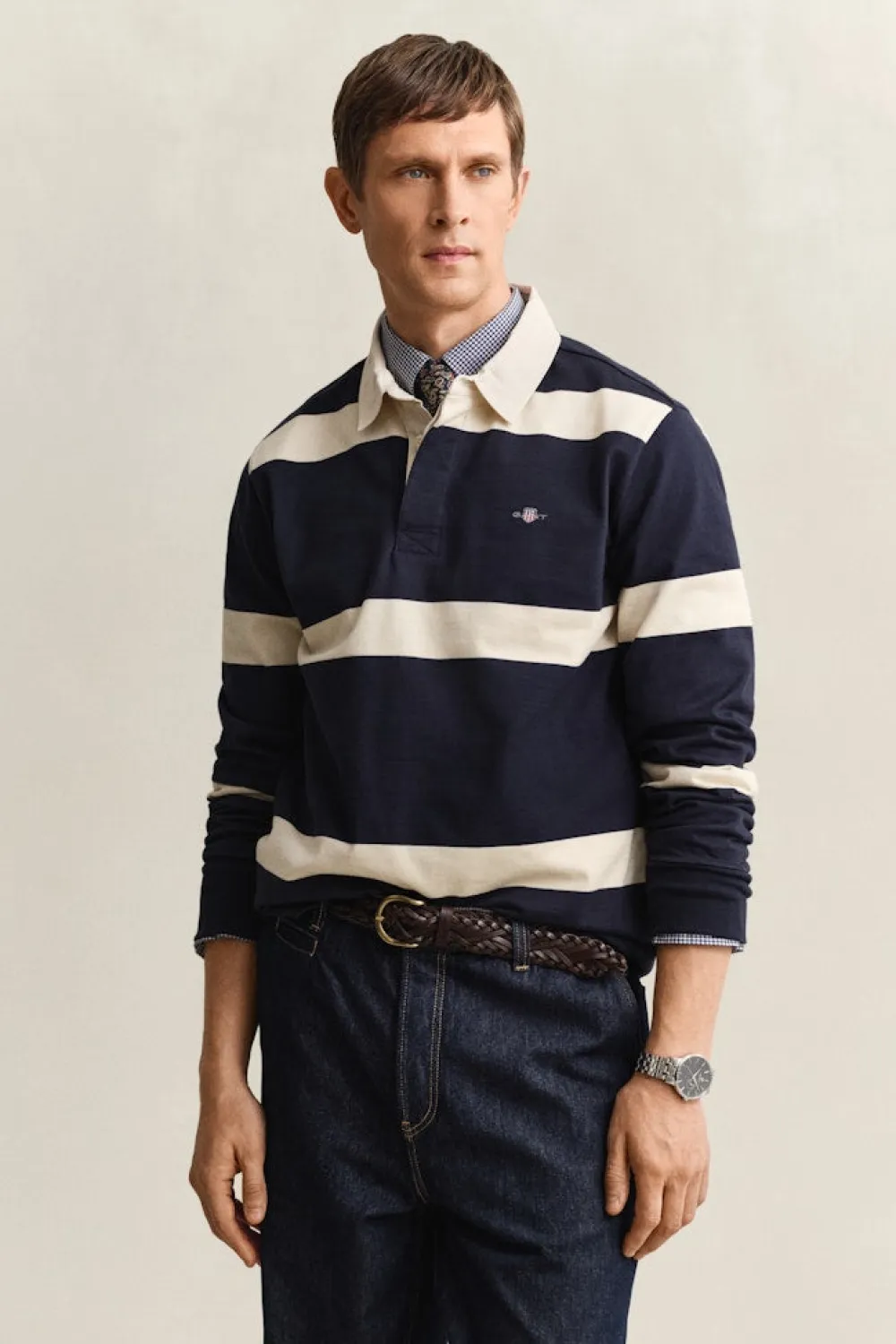 Gant Collegepaidat|Kaikki Paidat>miesten paita Striped Rugger,