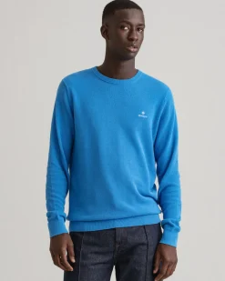 Gant Neulepuserot|Kaikki Neuleet>Miesten Puuvillaneule, Cotton Pikee Crew