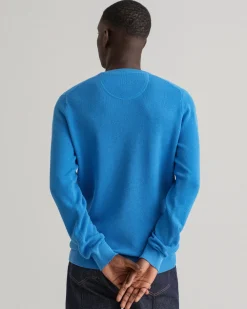 Gant Neulepuserot|Kaikki Neuleet>Miesten Puuvillaneule, Cotton Pikee Crew