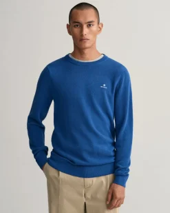 Gant Neulepuserot|Kaikki Neuleet>Miesten Puuvillaneule, Cotton Pikee Crew