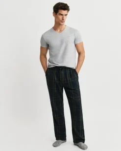 Gant Pyjamat Ja Yöhousut|Kaikki Alusasut Ja Pyjamat>miesten pyjamahousut Flannel Pant,