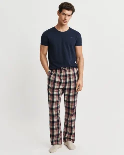 Gant Pyjamat Ja Yöhousut|Kaikki Alusasut Ja Pyjamat>miesten pyjamahousut Flannel Pant,