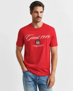 Gant T-Paidat|Kaikki Paidat>miesten t-paita Graphic SS t-shirt,