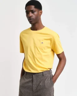 Gant T-Paidat|Kaikki Paidat>miesten t-paita, REG SHIELD SS T-SHIRT