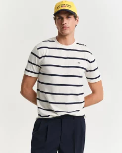 Gant T-Paidat|Kaikki Paidat>miesten t-paita, STRIPED T-SHIRT n