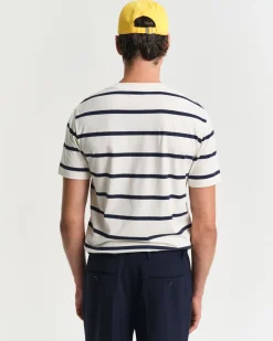 Gant T-Paidat|Kaikki Paidat>miesten t-paita, STRIPED T-SHIRT n