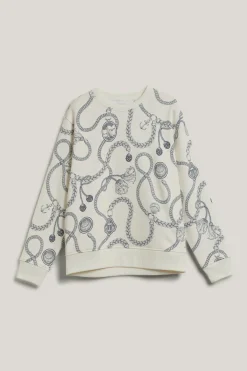 Gant Collegepaidat|Kaikki Paidat>naisten college, SAILING PRINT C-NECK SWEAT