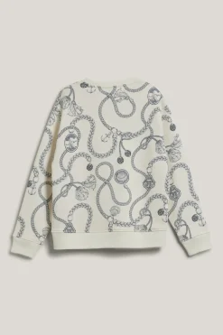 Gant Collegepaidat|Kaikki Paidat>naisten college, SAILING PRINT C-NECK SWEAT