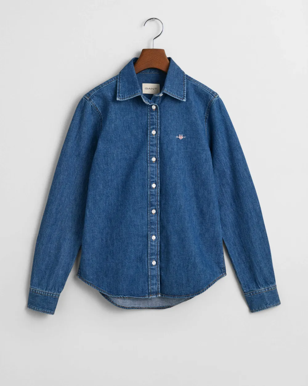 Gant Paitapuserot|Kaikki Paidat>Naisten Farkkupaita, REG DENIM SHIRT Indigo
