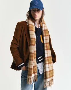 Gant Huivit|Kaikki Asusteet>Naisten Huivi, CHECKED WOOL SCARF
