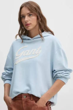 Gant Hupparit|Kaikki Paidat>naisten huppari, SCRIPT GRAPHIC HOODIE