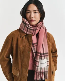 Gant Huivit|Kaikki Asusteet>naisten kaulahuivi, TARTAN CHECK WOOL SCARF