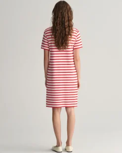 Gant Mekot|Kaikki Mekot Ja Hameet>Naisten Mekko, STRIPED SS T-SHIRT DRESS
