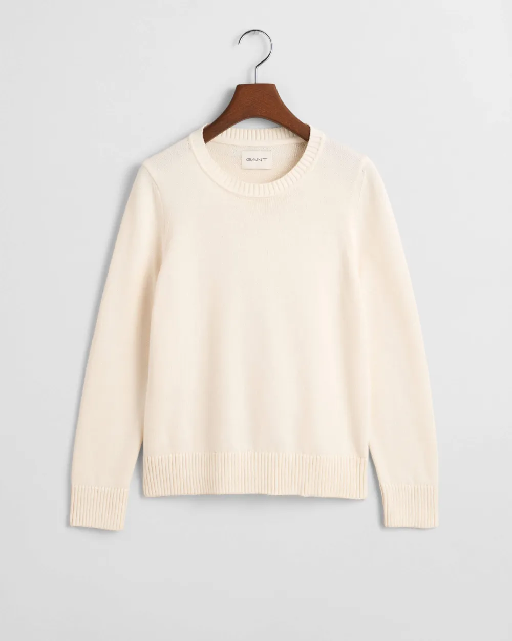 Gant Neulepuserot|Kaikki Neuleet>Naisten Neule, CLASSIC COTTON C-NECK