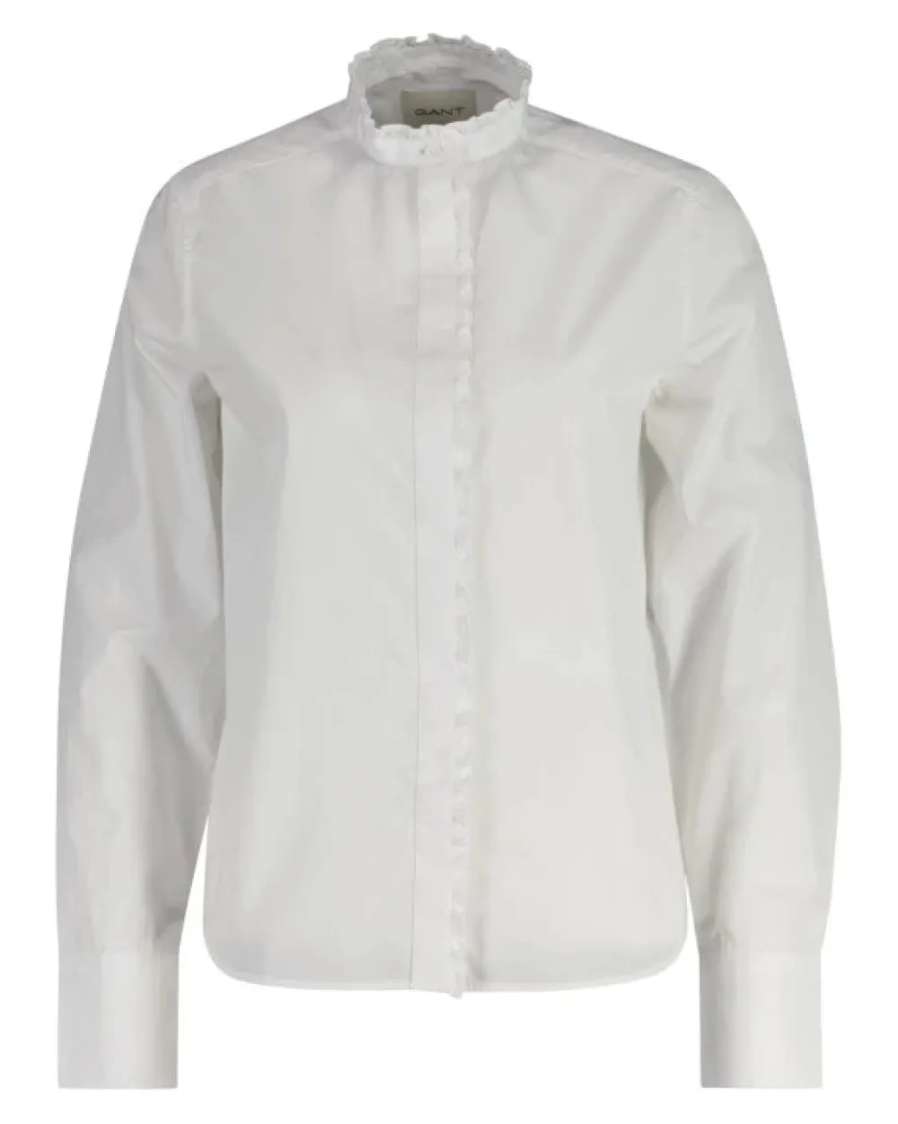 Gant Paitapuserot|Kaikki Paidat>naisten paita, REG SOLID FRILL DETAIL SHIRT