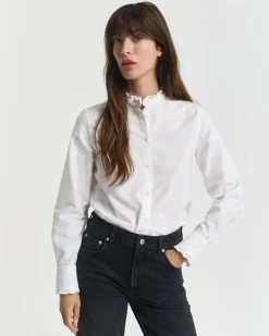 Gant Paitapuserot|Kaikki Paidat>naisten paitapusero, REG CLASSIC OXFORD FRILL BLOUSE