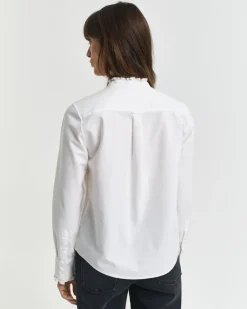 Gant Paitapuserot|Kaikki Paidat>naisten paitapusero, REG CLASSIC OXFORD FRILL BLOUSE