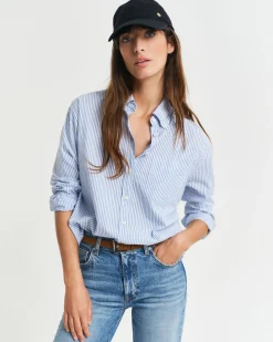 Gant Paitapuserot|Kaikki Paidat>naisten paitapusero, REL LUXURY OXFORD STRIPED BD SHIRT