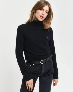 Gant Kaikki Paidat|Neulepuserot>naisten pooloneule, EXTRAFINE LAMBSWOOL ROLLNECK