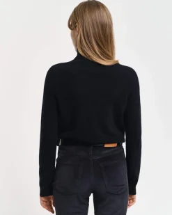 Gant Kaikki Paidat|Neulepuserot>naisten pooloneule, EXTRAFINE LAMBSWOOL ROLLNECK