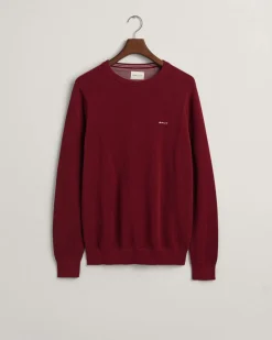 Gant Neulepuserot|Kaikki Neuleet>neule, COTTON PIQUE C-NECK