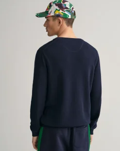 Gant Neulepuserot|Kaikki Neuleet>neule, COTTON PIQUE C-NECK