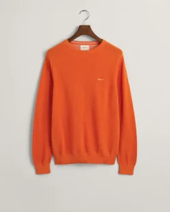 Gant Neulepuserot|Kaikki Neuleet>neule, COTTON PIQUE C-NECK